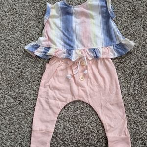 Jessica Simpson baby girl outfit. 3-6 months.